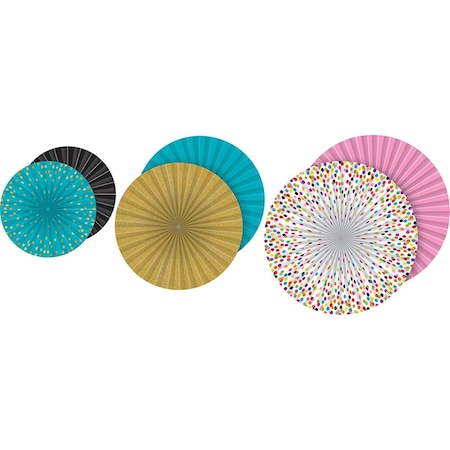 Roomfactory Confetti Fans, 3PK RO2961044